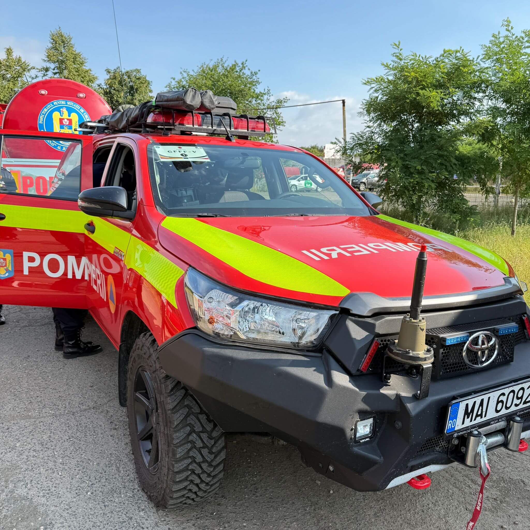 pompieri români Franța